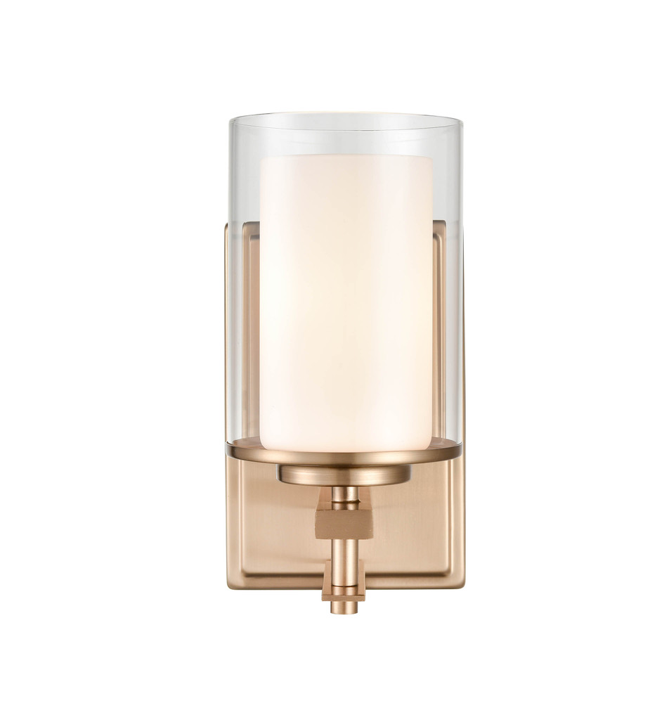 Huderson 1-Light Wall Sconce Modern Gold