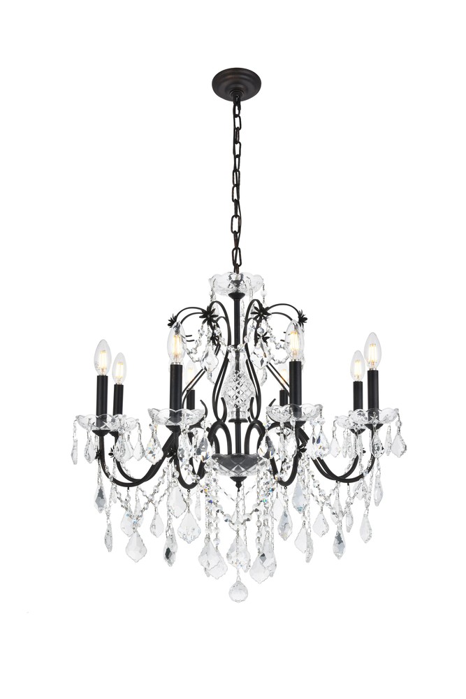 black bronze chandelier