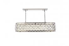 Elegant 1216G50PN/RC - Madison 7 Light Polished Nickel Chandelier Clear Royal Cut Crystal