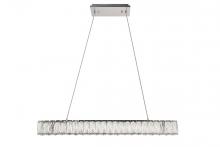  3502D31C - Monroe Integrated LED Chip Light Chrome Chandelier Clear Royal Cut Crystal