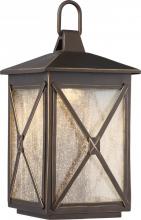 Nuvo 62/811 - Roxton 6.5" Wall Lantern; Umber Bay Finish