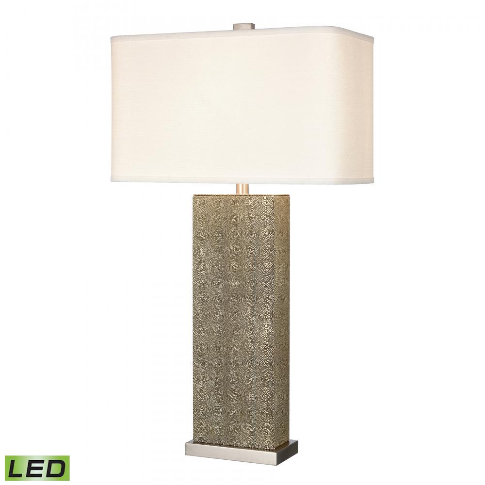 Against the Grain 34'' High 1-Light Table Lamp - Includes LED Bulb