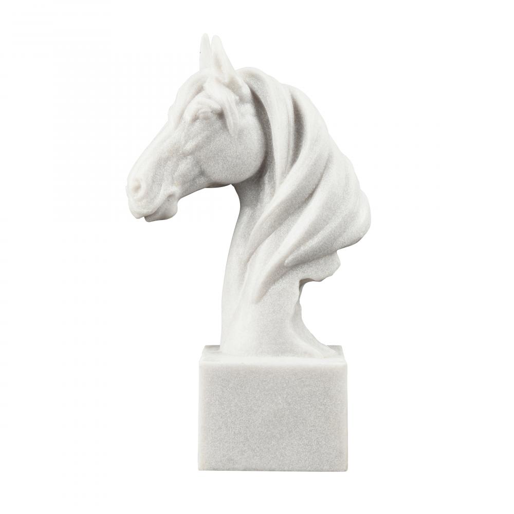 Steed Sculpture - Alabaster