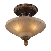 ELK Home 08092-AGB - SEMI FLUSH MOUNT